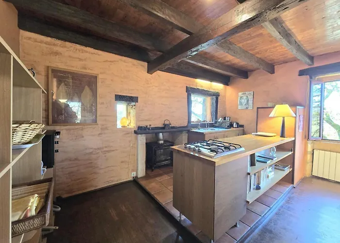 Maison En Pierre, Piscine Privee - 2 Pers. - Fr-1-616-556 Aubas